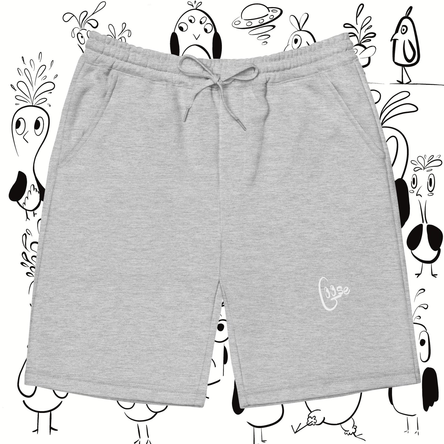 Unisex fleece shorts